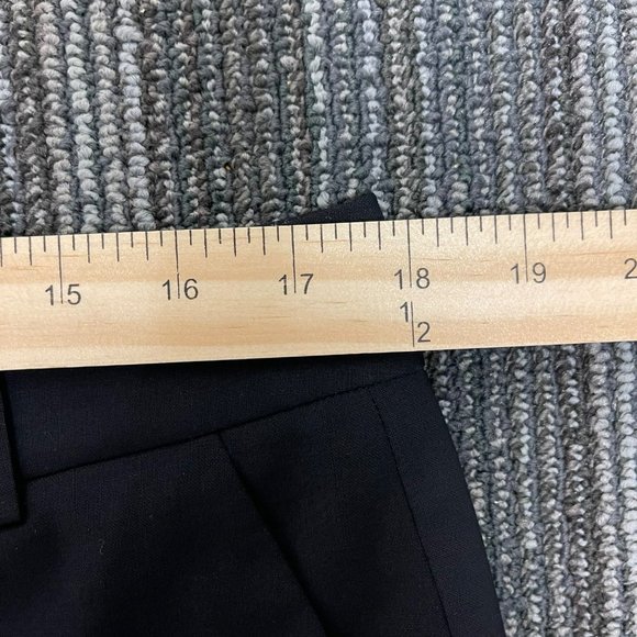 TALBOTS Signature Flare Leg Black Wool Blend Trouser Pants Size 14 - Picture 12 of 12